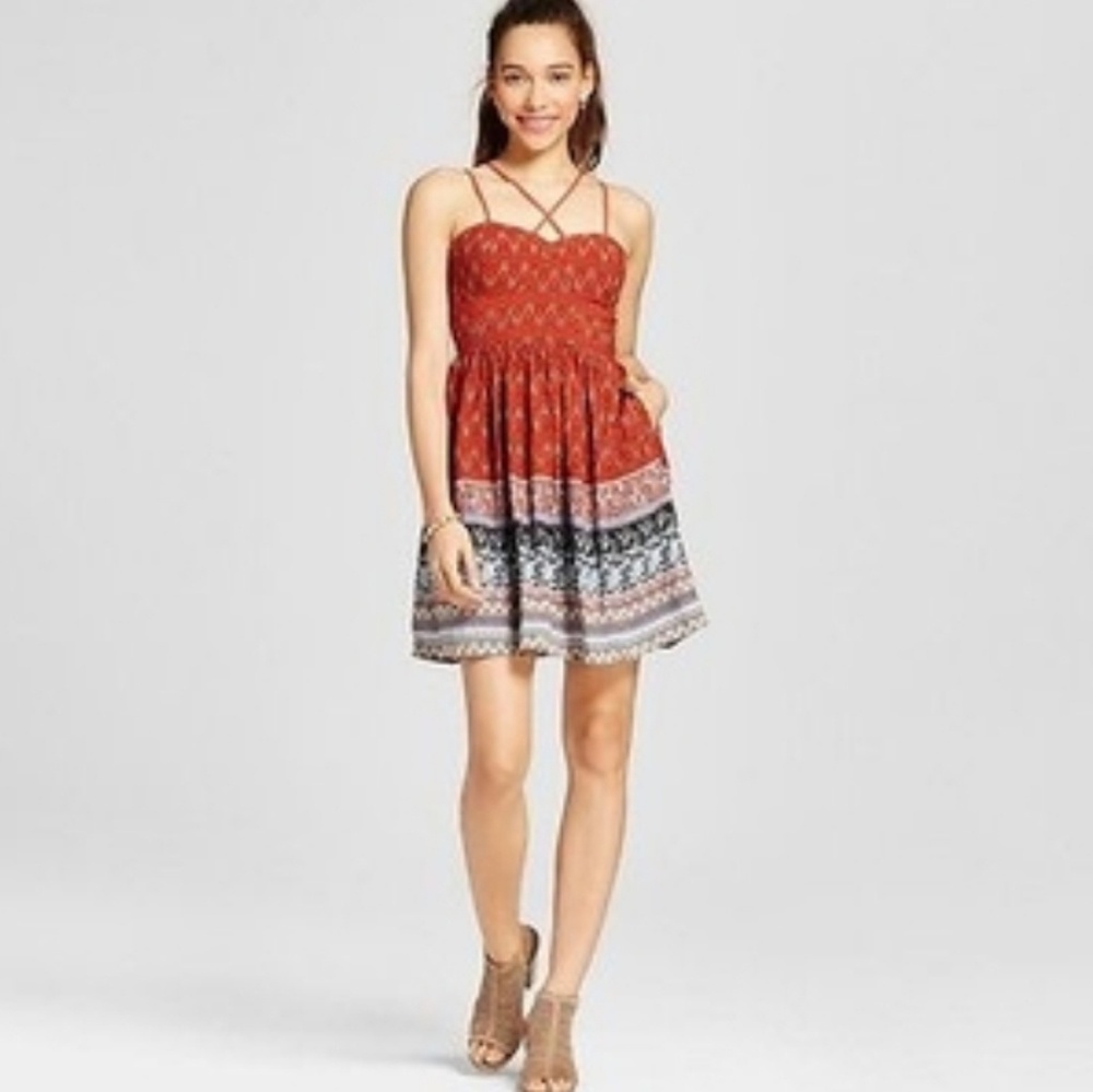NWT Xhilaration Sundress with Pockets size X Large